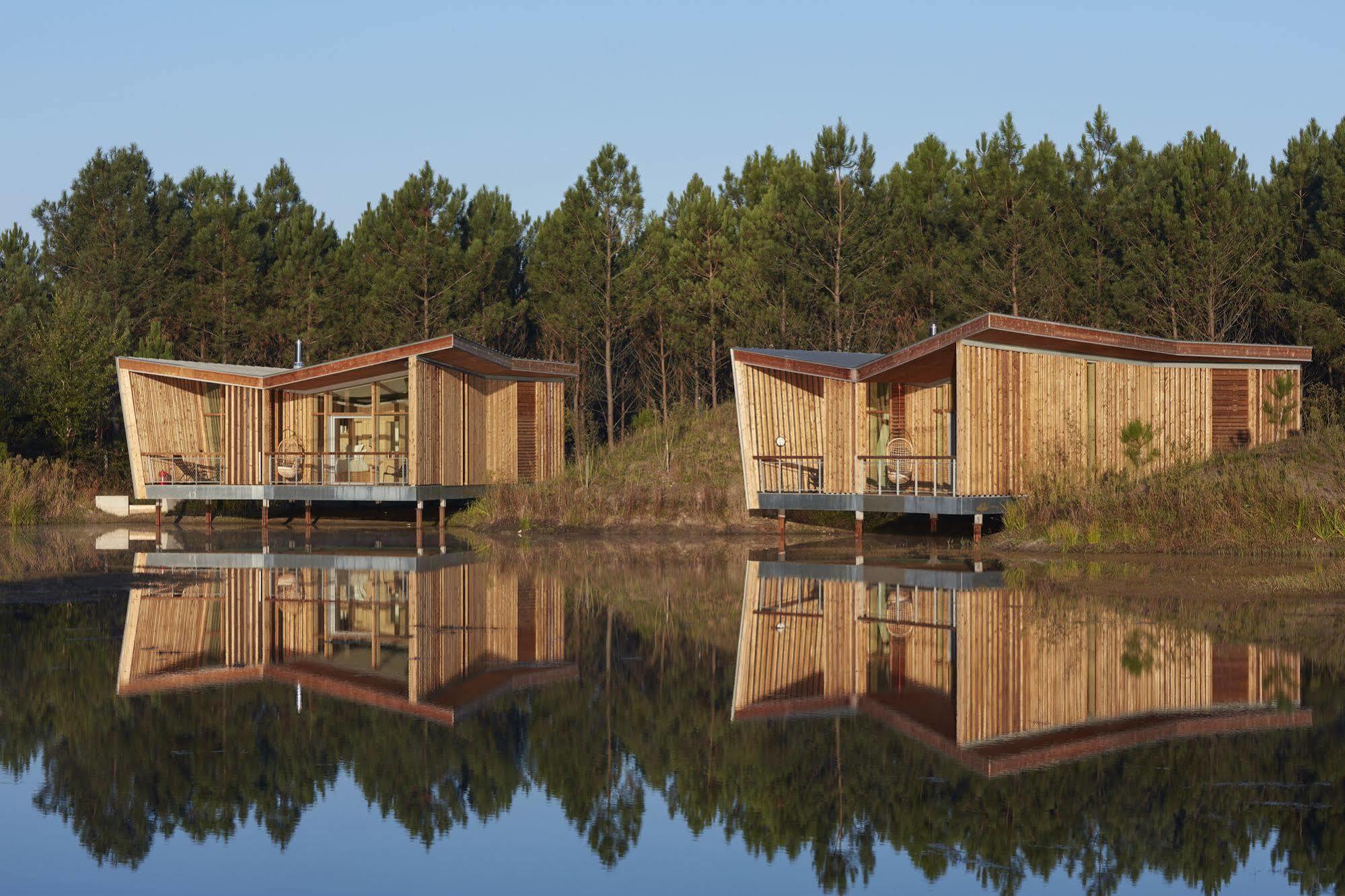 Les Echasses Golf & Surf Eco Lodge Saubion Exterior photo