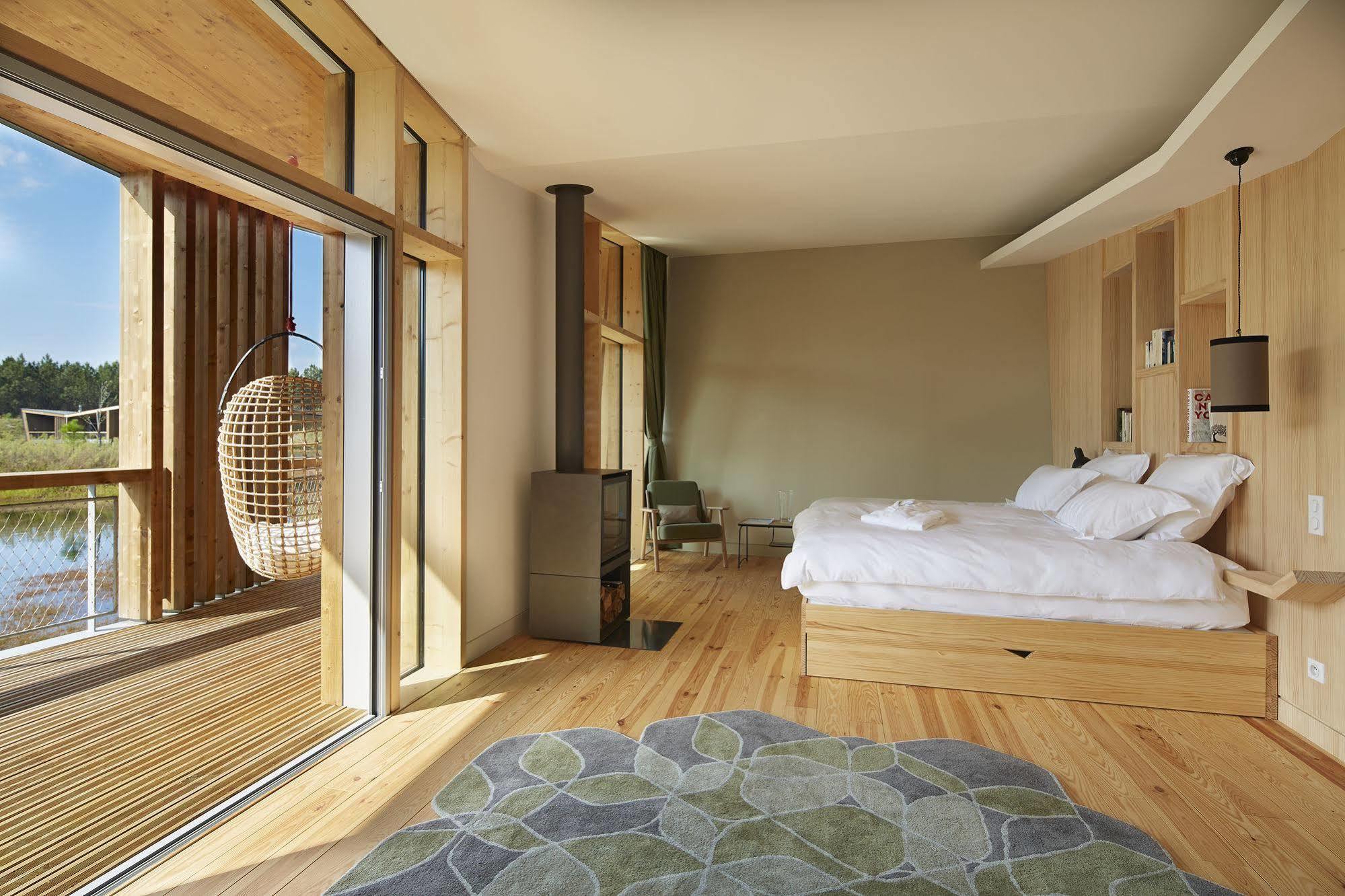 Les Echasses Golf & Surf Eco Lodge Saubion Exterior photo